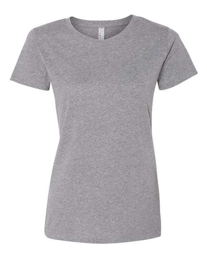 LAT Women's Fine Jersey Tee 3516 Granite Heather