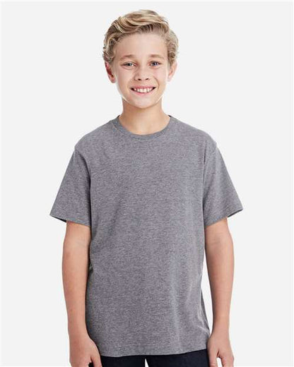LAT Youth Fine Jersey Tee 6101 Granite Heather