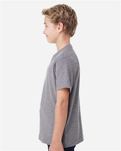 LAT Youth Fine Jersey Tee 6101 Granite Heather