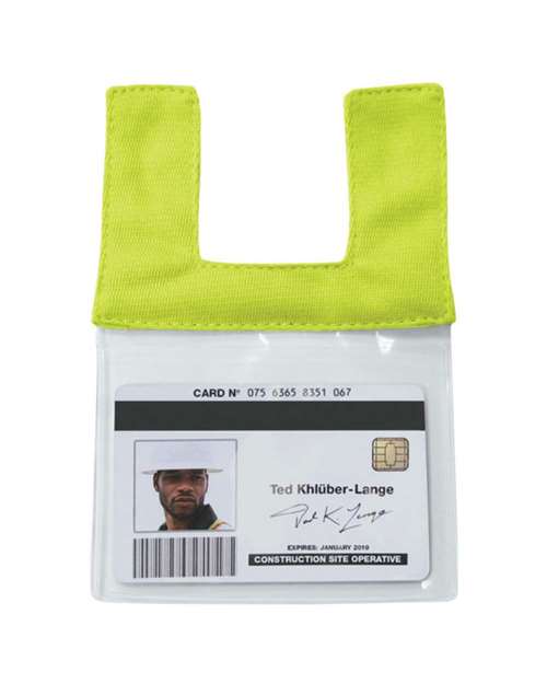 Kishigo Retractable Clear ID Pocket RTCID