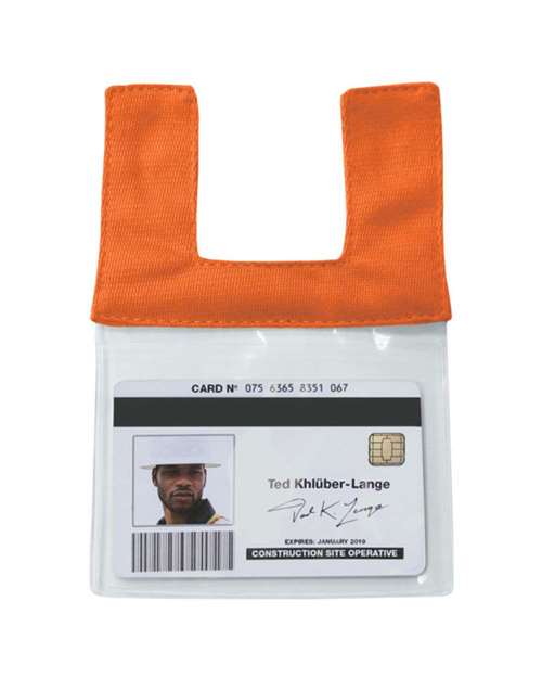 Kishigo Retractable Clear ID Pocket RTCID