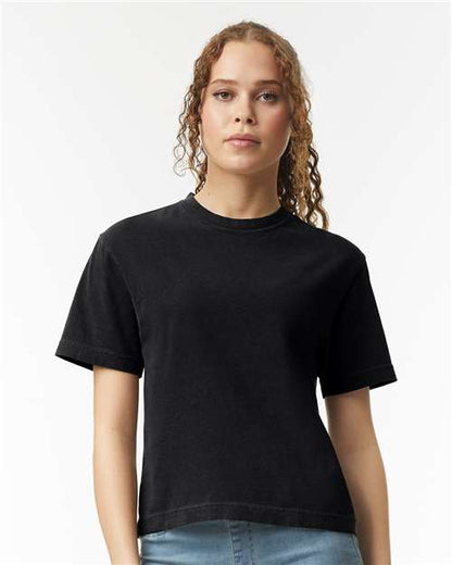 Custom Embroidered  Comfort Colors Women's Heavyweight Boxy T-Shirt 3023CL  