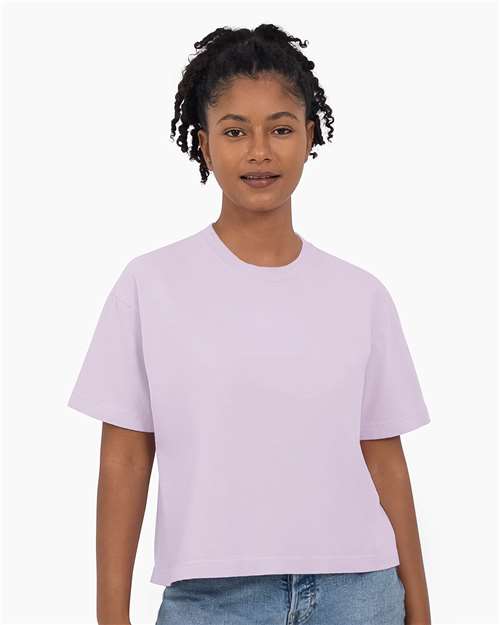 Comfort Colors Women's Heavyweight Boxy T-Shirt 3023CL Custom Embroidered Business Logo