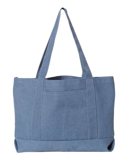 Liberty Bags Seaside Cotton Pigment Dyed Resort Tote 8870