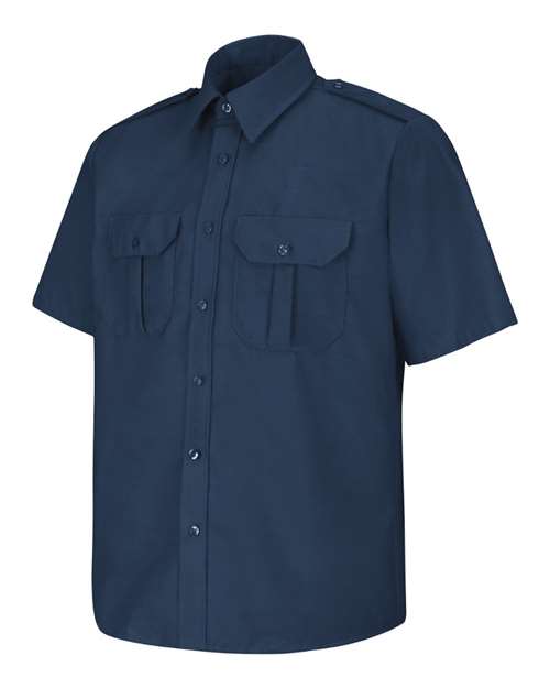 Red Kap Short Sleeve Security Shirt - Tall Sizes SP66T Custom Embroidered Business Logo