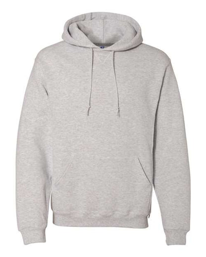 Russell Athletic Dri Power® Hooded Sweatshirt 695HBM Ash Custom Embroidered Business Logo