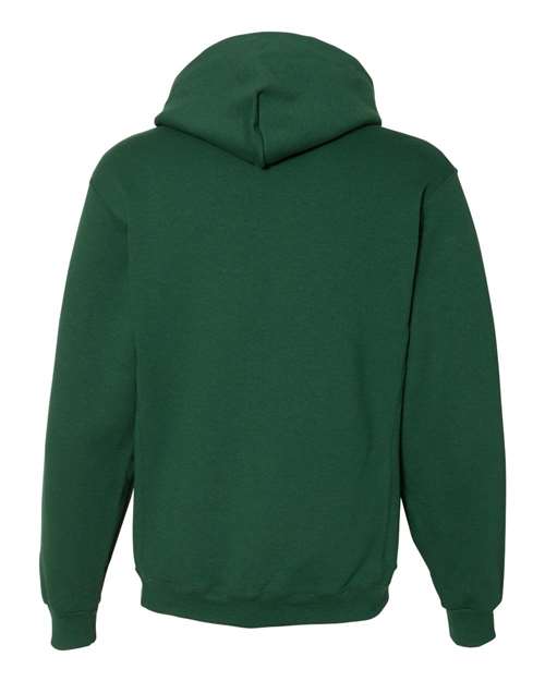Russell Athletic Dri Power® Hooded Sweatshirt 695HBM Dark Green Custom Embroidered Business Logo