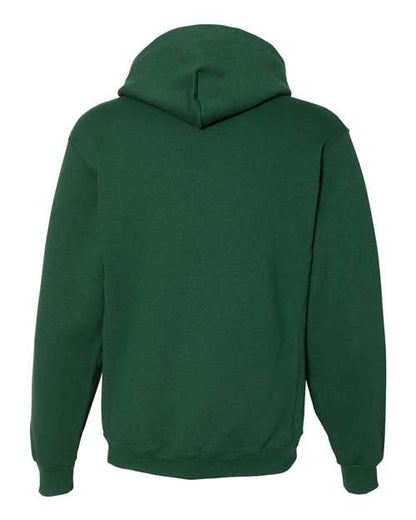 Russell Athletic Dri Power® Hooded Sweatshirt 695HBM Dark Green Custom Embroidered Business Logo
