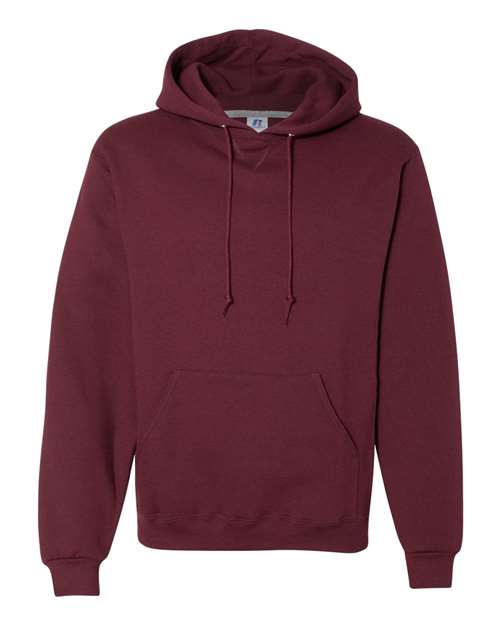 Russell Athletic Dri Power® Hooded Sweatshirt 695HBM Green Moss Custom Embroidered Business Logo