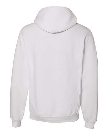 Russell Athletic Dri Power® Hooded Sweatshirt 695HBM White Custom Embroidered Business Logo
