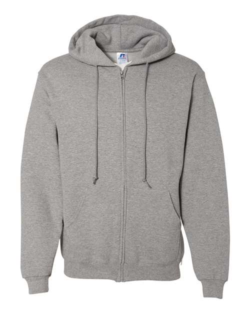 Russell Athletic Dri Power® Full-Zip Hooded Sweatshirt 697HBM Custom Embroidered Business Logo