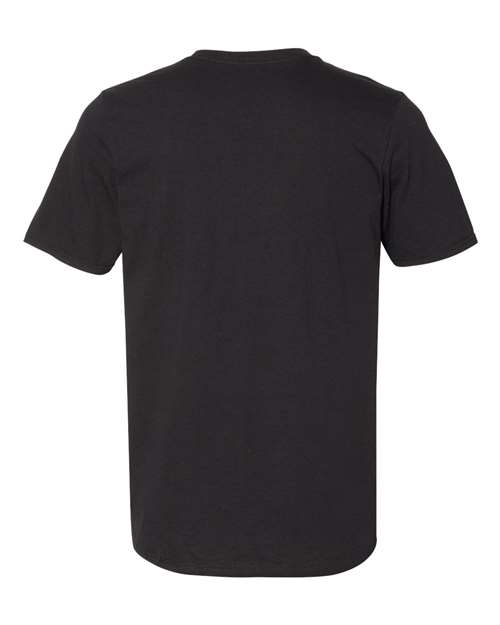 Russell Athletic Dri Power® CVC Performance T-Shirt 64STTM Black Custom Embroidered Business Logo