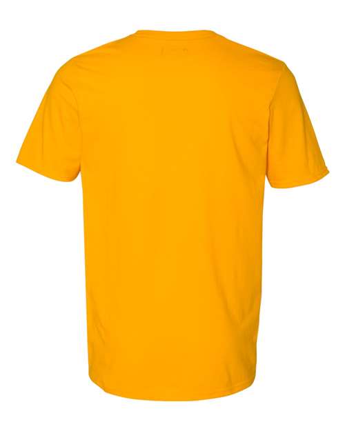 Russell Athletic Dri Power® CVC Performance T-Shirt 64STTM Dark Green Custom Embroidered Business Logo