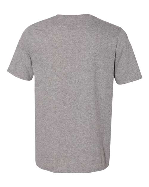 Russell Athletic Dri Power® CVC Performance T-Shirt 64STTM Navy Custom Embroidered Business Logo