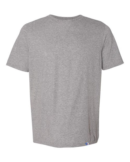 Russell Athletic Dri Power® CVC Performance T-Shirt 64STTM Navy Custom Embroidered Business Logo