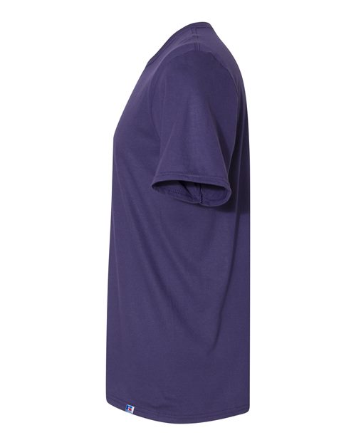 Russell Athletic Dri Power® CVC Performance T-Shirt 64STTM Purple