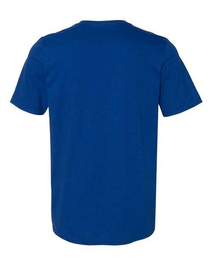 Russell Athletic Dri Power® CVC Performance T-Shirt 64STTM Royal Custom Embroidered Business Logo