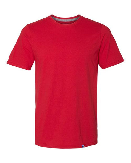 Russell Athletic Dri Power® CVC Performance T-Shirt 64STTM Royal Custom Embroidered Business Logo