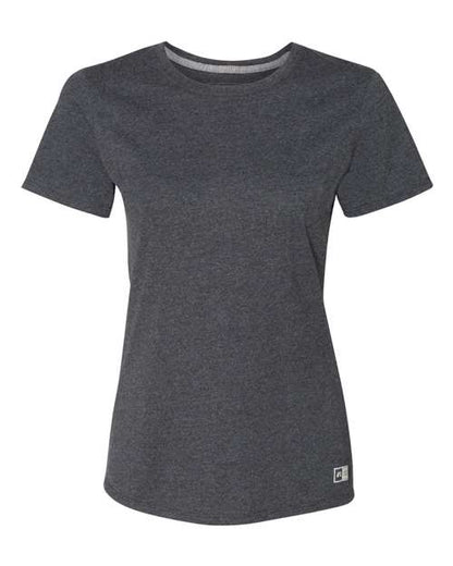 Russell Athletic Dri Power® CVC Performance T-Shirt 64STTM White Custom Embroidered Business Logo