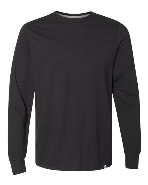 Russell Athletic Dri Power® CVC Performance Long Sleeve T-Shirt 64LTTM Custom Embroidered Business Logo