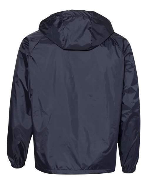 Custom EmbroideredAugusta Sportswear Unisex Hooded Coach's Jacket 6157 Navy