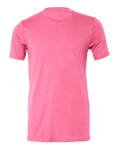 BELLA + CANVAS Jersey Tee 3001 Charity Pink