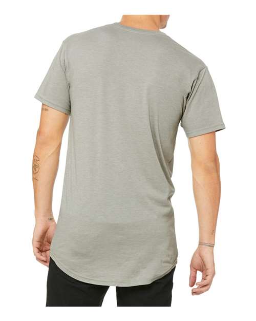 BELLA + CANVAS Long Body Urban Tee 3006 Custom Embroidered Business Logo
