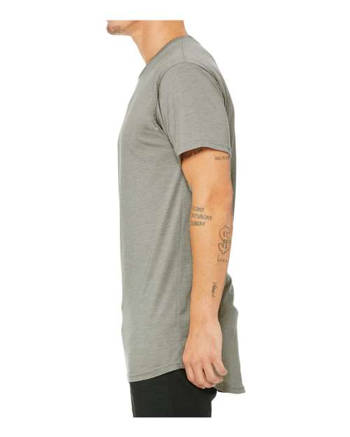 BELLA + CANVAS Long Body Urban Tee 3006 Custom Embroidered Business Logo