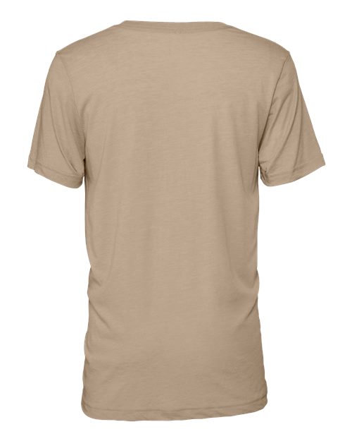 BELLA + CANVAS Triblend Tee 3413 Sunset Triblend Custom Embroidered Business Logo