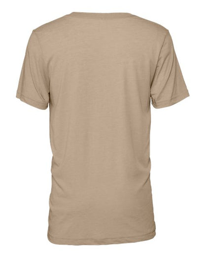 BELLA + CANVAS Triblend Tee 3413 Sunset Triblend Custom Embroidered Business Logo