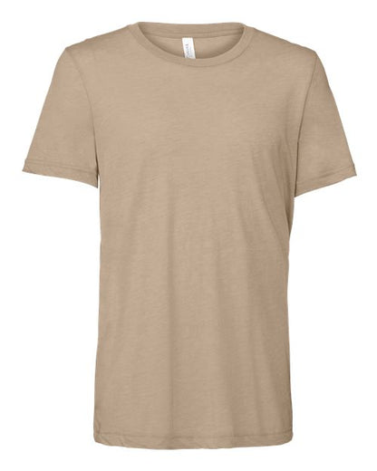 BELLA + CANVAS Triblend Tee 3413 Sunset Triblend Custom Embroidered Business Logo