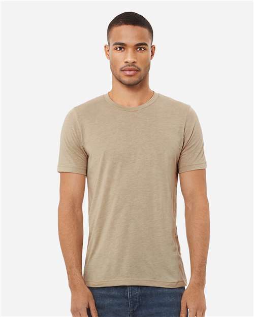 BELLA + CANVAS Triblend Tee 3413 Tan Triblend