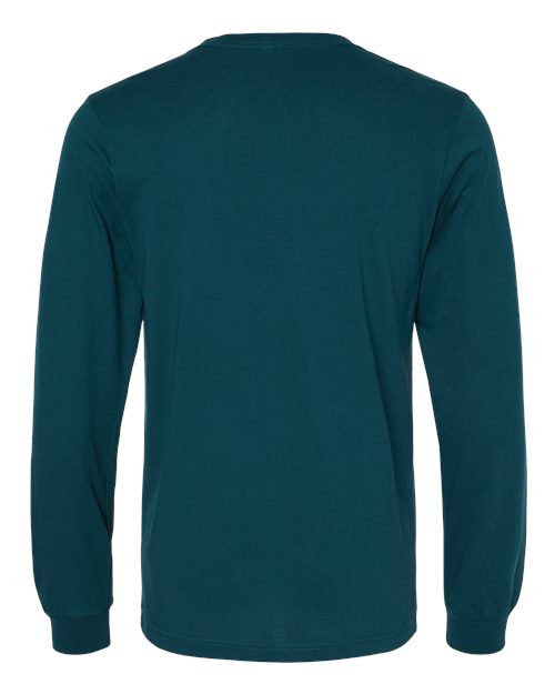 BELLA + CANVAS Eco-Fleece Baller Short Sleeve Hoodie 3501 Atlantic Custom Embroidered Business Logo