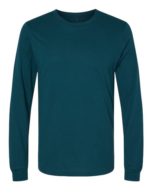 BELLA + CANVAS Eco-Fleece Baller Short Sleeve Hoodie 3501 Atlantic Custom Embroidered Business Logo