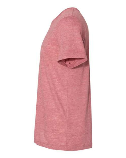 BELLA + CANVAS Texture Tee 3650 Mauve Slub