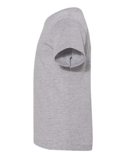 BELLA + CANVAS Toddler Jersey Tee 3001T Athletic Heather Custom Embroidered Business Logo