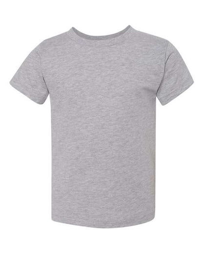 BELLA + CANVAS Toddler Jersey Tee 3001T Athletic Heather Custom Embroidered Business Logo