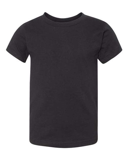 BELLA + CANVAS Toddler Jersey Tee 3001T Athletic Heather Custom Embroidered Business Logo