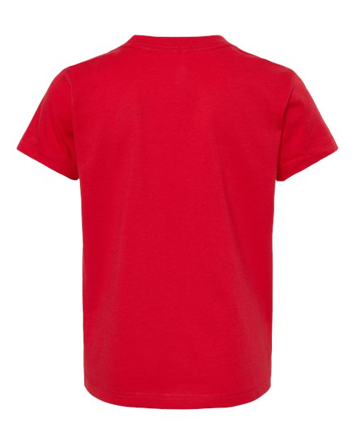 BELLA + CANVAS Toddler Jersey Tee 3001T Pink Custom Embroidered Business Logo