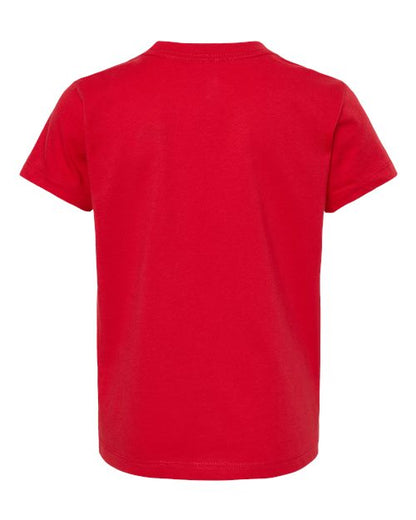 BELLA + CANVAS Toddler Jersey Tee 3001T Pink Custom Embroidered Business Logo