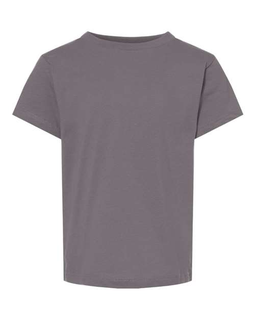 BELLA + CANVAS Toddler Jersey Tee 3001T Storm Custom Embroidered Business Logo