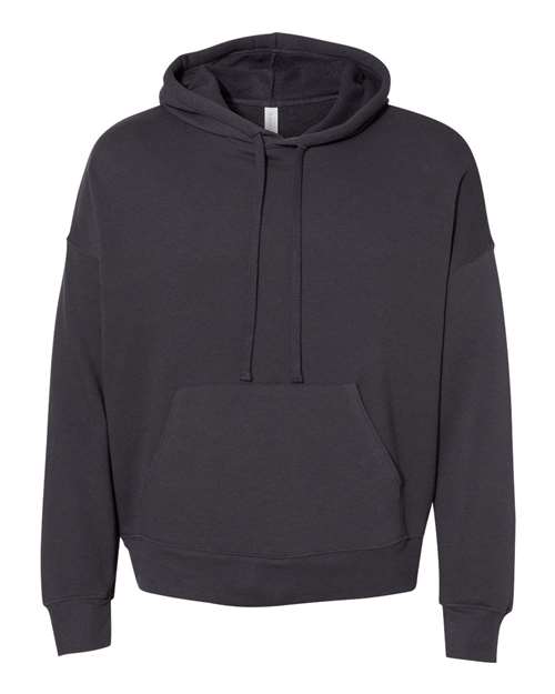 BELLA + CANVAS Sponge Fleece Drop Shoulder Hoodie 3729 Custom Embroidered Business Logo