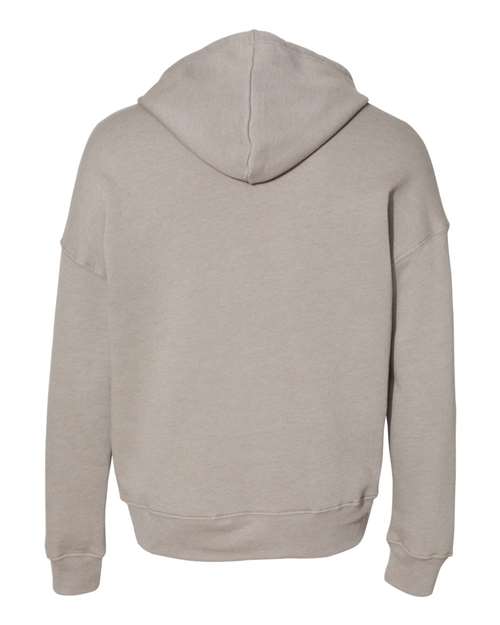 BELLA + CANVAS Sponge Fleece Drop Shoulder Hoodie 3729 Custom Embroidered Business Logo