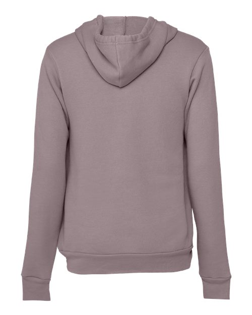 BELLA + CANVAS Sponge Fleece Hoodie 3719 Storm Custom Embroidered Business Logo