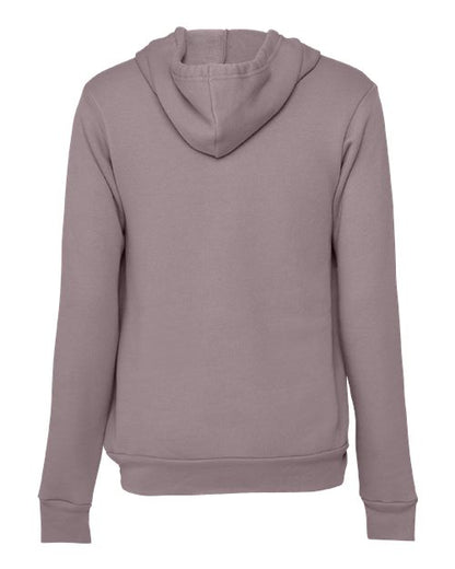 BELLA + CANVAS Sponge Fleece Hoodie 3719 Steel Blue Custom Embroidered Business Logo