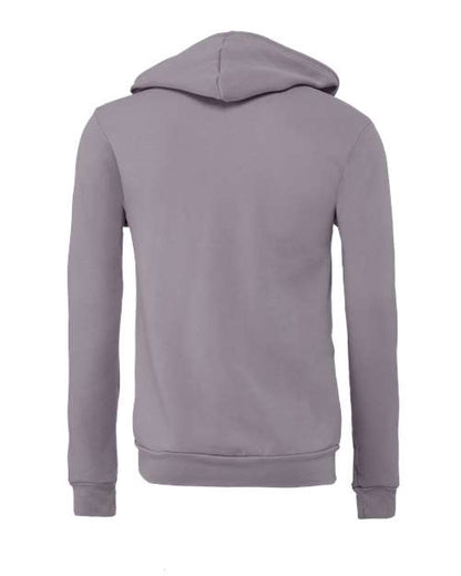 BELLA + CANVAS Sponge Fleece Full-Zip Hoodie 3739 Storm