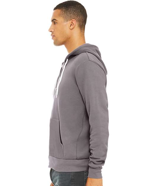 BELLA + CANVAS Sponge Fleece Full-Zip Hoodie 3739 Storm