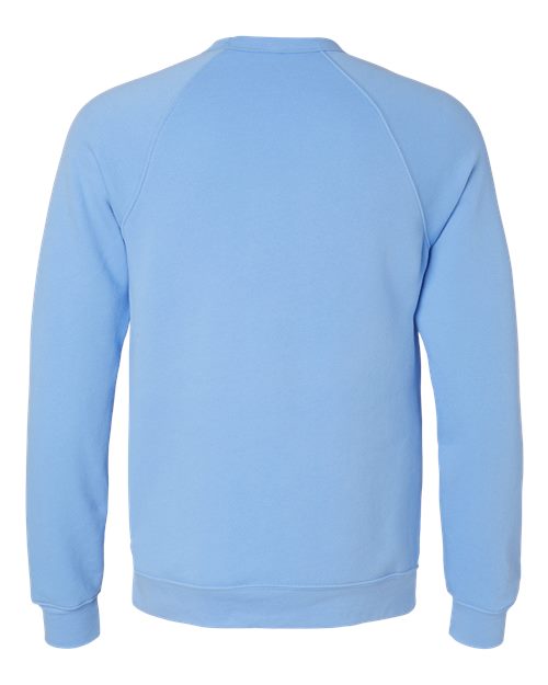BELLA + CANVAS Sponge Fleece Raglan Crewneck Sweatshirt 3901 Custom Embroidered Business Logo
