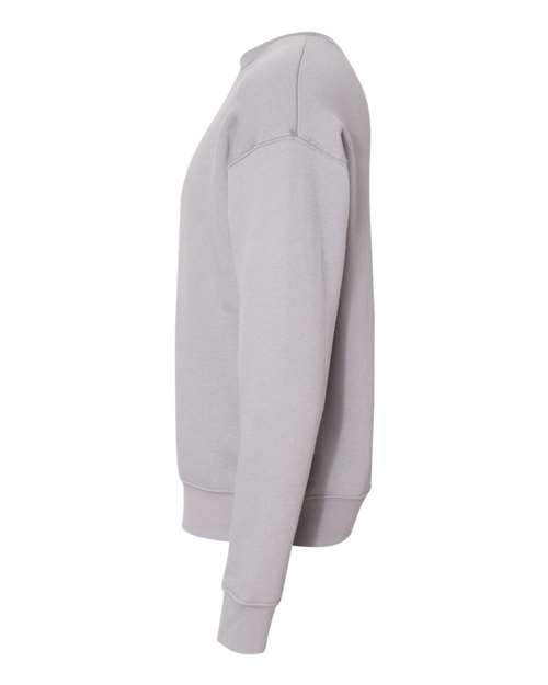 BELLA + CANVAS Sponge Fleece Drop Shoulder Crewneck Sweatshirt 3945 Storm