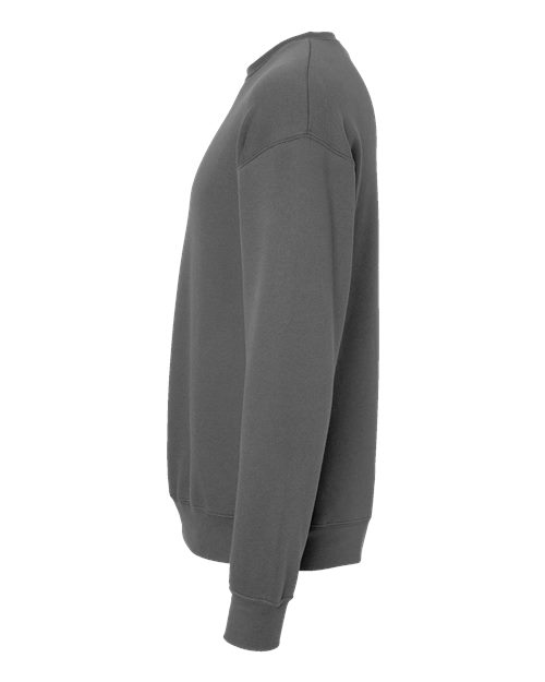BELLA + CANVAS Sponge Fleece Drop Shoulder Crewneck Sweatshirt 3945 Asphalt